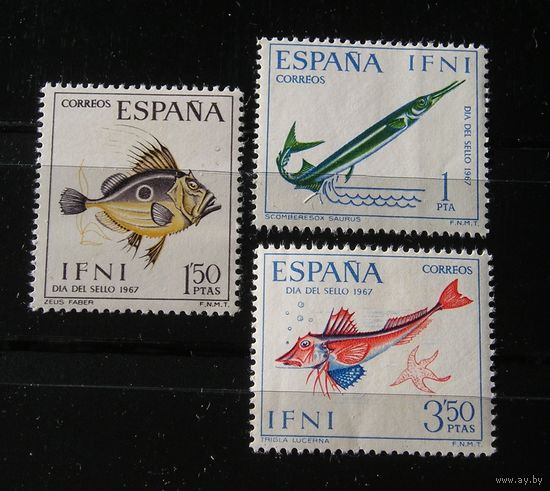 Испанская Ифни 1967 Рыбы