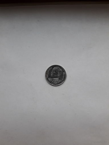 Таиланд 1 бат 2021