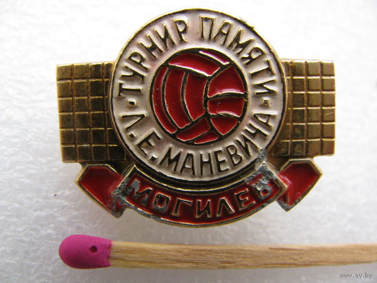 Знак. Турнир по волейболу среди мужских команд памяти Л.Е. Маневича. Могилёв