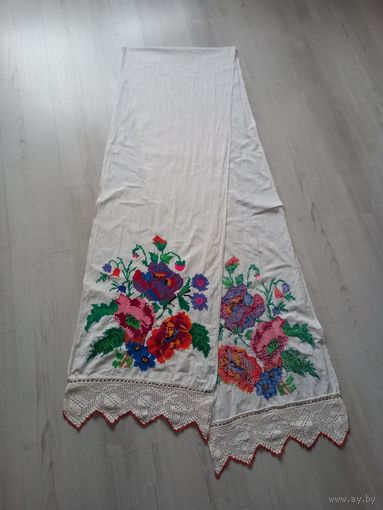 Рушник старинный, вышитый