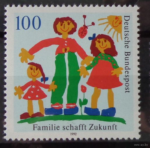 Современная Германия 1992г. Mi.1621 MNH** полная серия