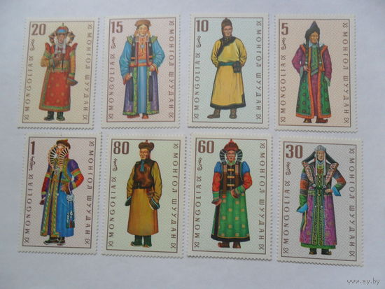 Монголия, национальные костюмы
