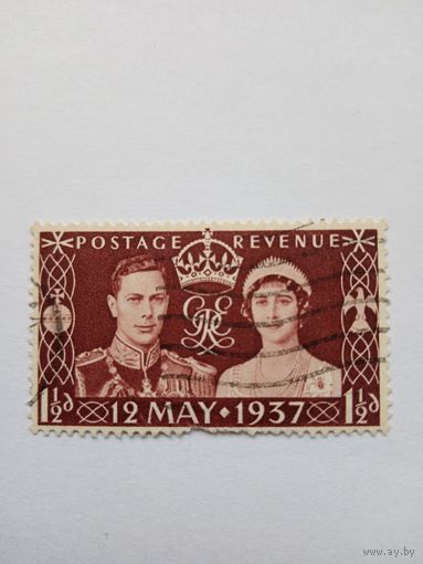 Англия. 1937г. Коронация 12 мая