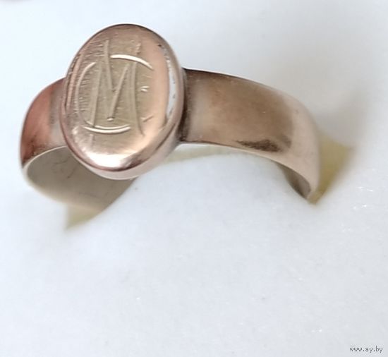Кольцо офицера немецкой армии. ПМВ либо ВМ.