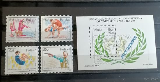 Польша 19787 Спорт Олимпиада Сеул