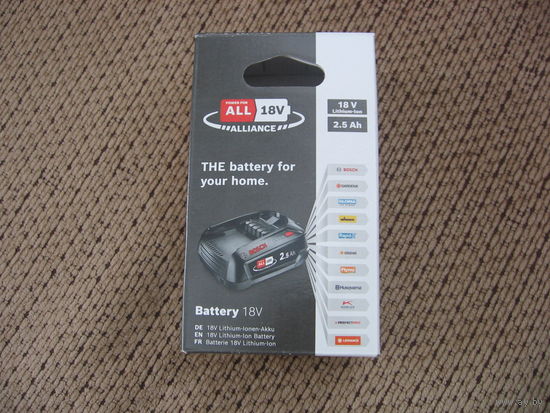 Аккумулятор  18В 2.5Ач Bosch