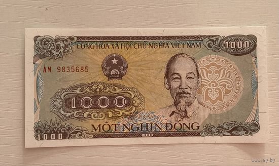 1000 донг 1988 г., Вьетнам