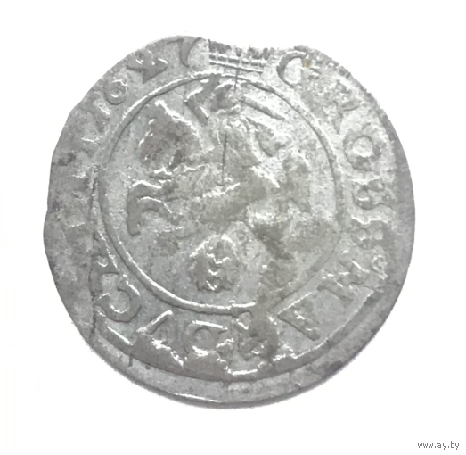 ПОГОНЯ! - 1 Грош - Сигизмунд III - 1627 год - С 1 рубля! - РАСПРОДАЖА! Смотрите другие мои лоты!