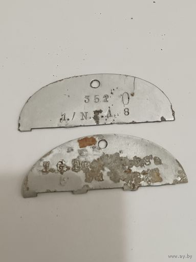 Половинки ЛОЗ жетонов 3