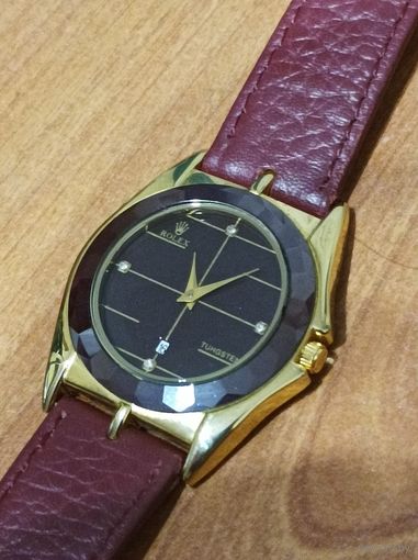 Часы Rolex Tuhgsten (реплика). На ходу. Батарейка.