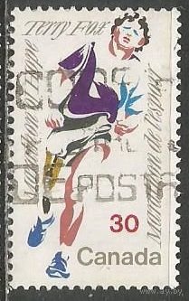 Канада. Трансканадский марафон. 1982г. Mi#828.