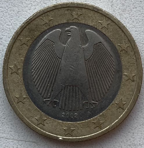 Германия 1 евро 2002 г. A