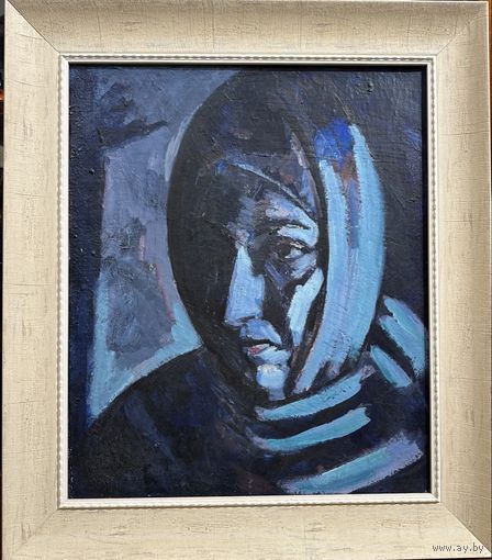 Кищенко А.М "Тамара", 1993г. Холст, масло. Размер без рамы 60х50 см.