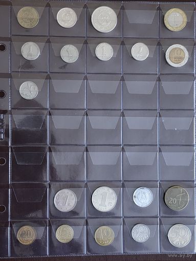 Монеты Азии + лист ОПТИМА