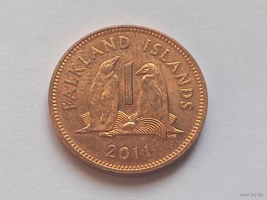 Фолклендские острова 1 пенни 2011 г.