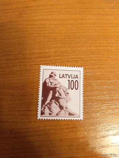 1992 Латвия монумент искусство культура чистая клей MNH** крупный номинал (1-5)