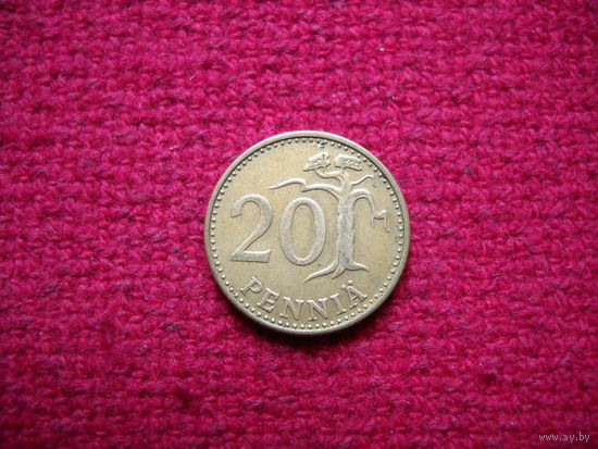 Финляндия 20 пенни 1963 г.