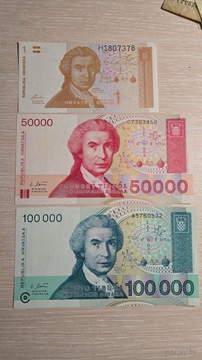 Набор Динар Хорватия