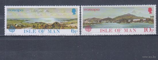 [2260] Великобритания,остров Мэн 1977. Ландшафты.Европа.EUROPA. СЕРИЯ MNH