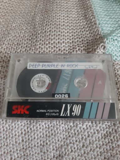 Кассета  SKC LX 90. DEEP PURPLE. QUEEN.