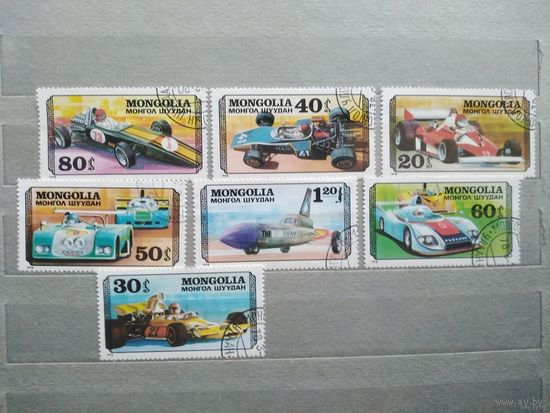 Монголия. 1978г. Транспорт.