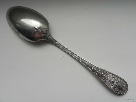 Ложка старинная с гербом