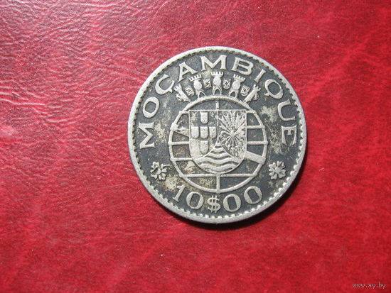 10 эскудо 1970 год Мозамбик (Португальская колония)