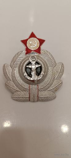 Кокарда морская алюминий