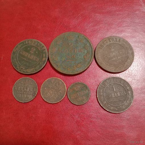 Большой лот монет РИ сборный, сборные лоты выставляются на пару часов