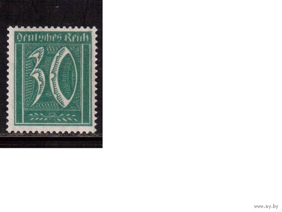 Германия(Рейх)-1921,(Мих.162))   ** , Стандарт, Цифры