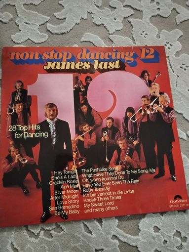 JAMES LAST - 1971 - NON STOP DANCING 12 (GERMANY) LP