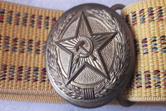 Ремень офицерский парадный.