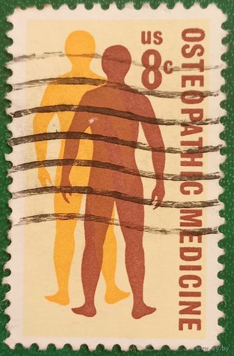 США 9 октября 1972. 75 летие Американской остеопатической ассоциации