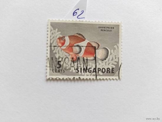 Сингапур 1962 рыбы