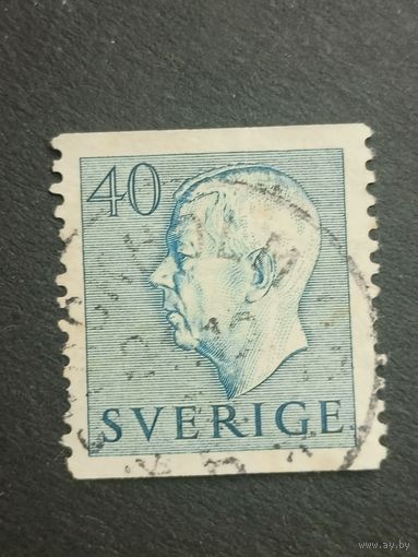 Швеция 1951-1957. Король Швеции Густав VI Адольф