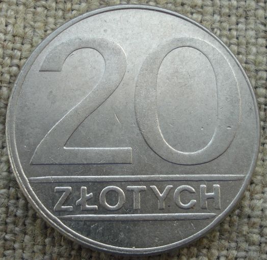 20 злотых 1990 Польша