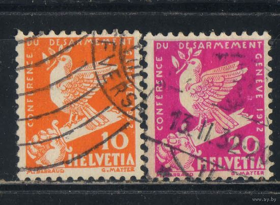 Швейцария 1932 Конференция по разоружению Гент #251-2