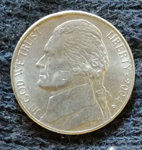 США 5 центов, 2004 200 лет экспедиции Льюиса и Кларка - Приобретение Луизианы Отметка мд: "P" - Филадельфия, KM# 360