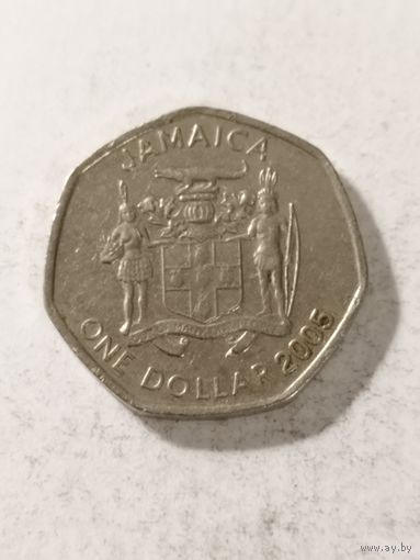 Ямайка 1 доллар 2005