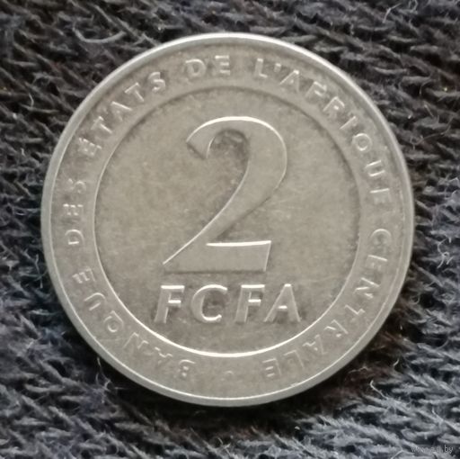 Центральная Африка (BEAC) 2 франка, 2006 г., KM# 17