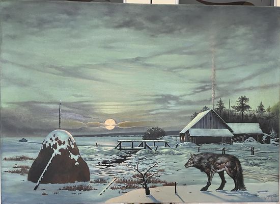 Картина "Восход луны"