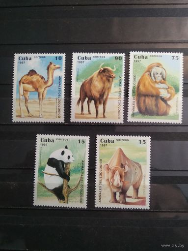 Куба 1997 г. Фауна.