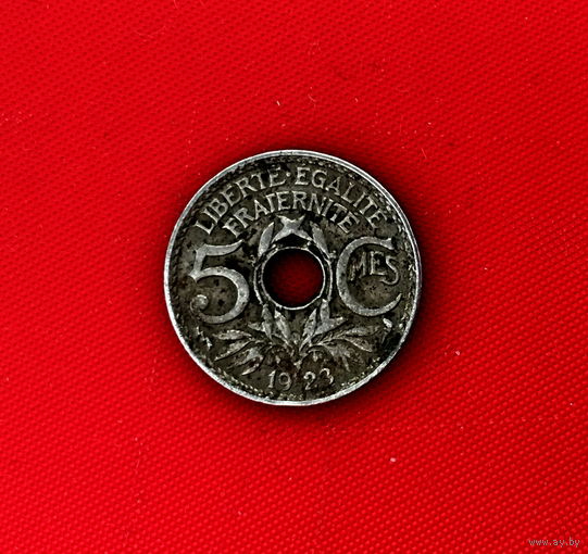 49-28 Франция, 5 сантимов 1923 г.