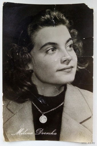 Артисты. Milena Dvorska . Прогресс. ГДР. а104.