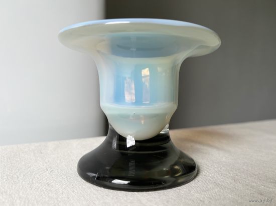 Подсвечник цветное стекло 8Х9см