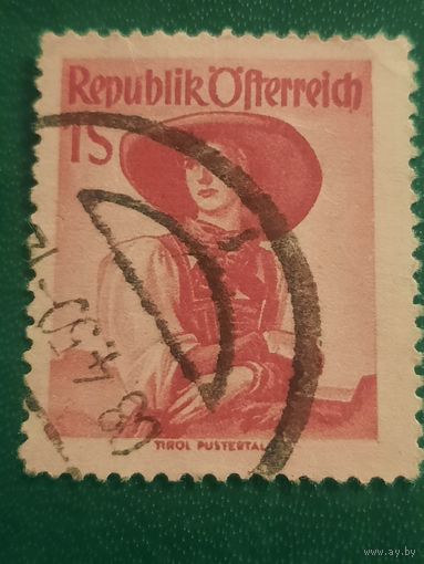Австрия 1948. Национальные костюмы