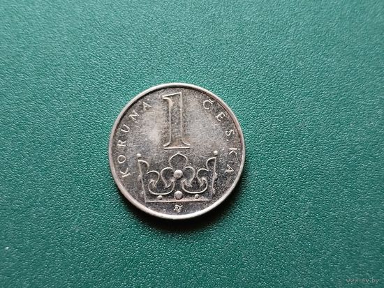 1 крона Чехия.