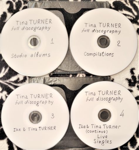 DVD MP3 дискография - Tina TURNER, Ike & Tina Turner - 4 DVD (Pop-rock)
