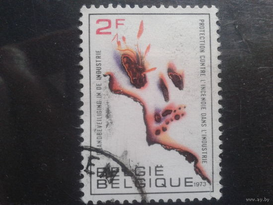 Бельгия 1973 Символический рисунок
