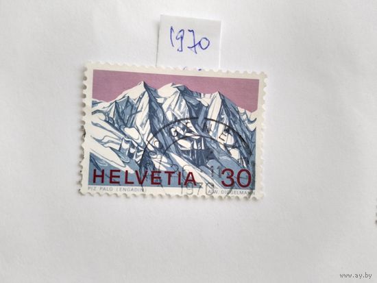 Швейцария  1970 горы
